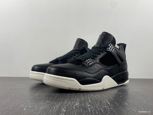 Cheap Black 4 Jordan Retro 819139-010 Pony Hair 0724